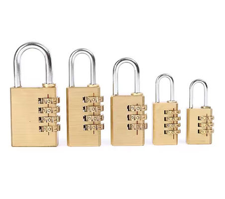 Messing Digital Aerolite Passcode Padlock Kofferraum Rucksack 3 Ziffern ODM