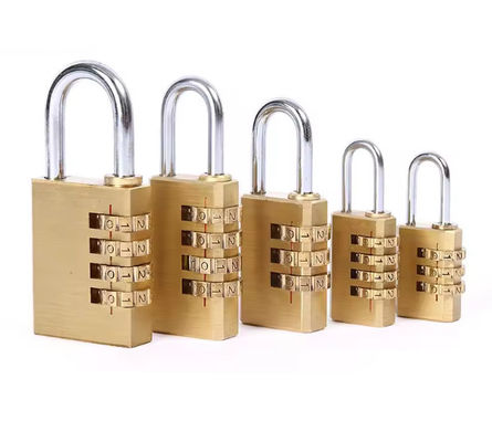Messing Digital Aerolite Passcode Padlock Kofferraum Rucksack 3 Ziffern ODM