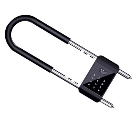Smart Fingerabdruck U-förmiger Vorhängeschloss USB-Ladung Hohe Sicherheit