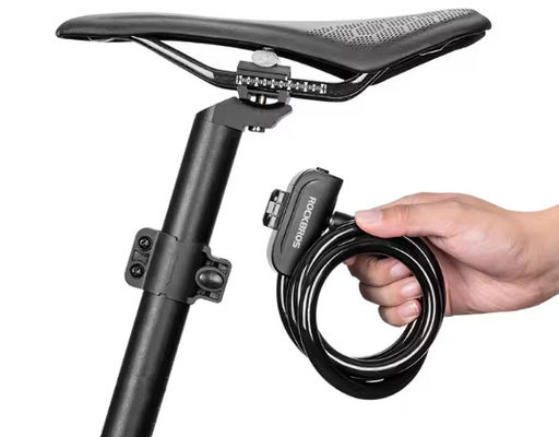 Unzerbrechliche Stahldiebstahlsicherheit Fahrradschloss Kombination zurücksetzbar