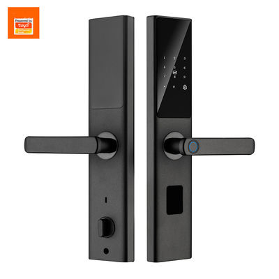 Code RFID-IC-Karte Smartphone App Freischalten Biometrischer Fingerabdruck Smart Lock Tuya Smart WiFi Digitale Türschloss